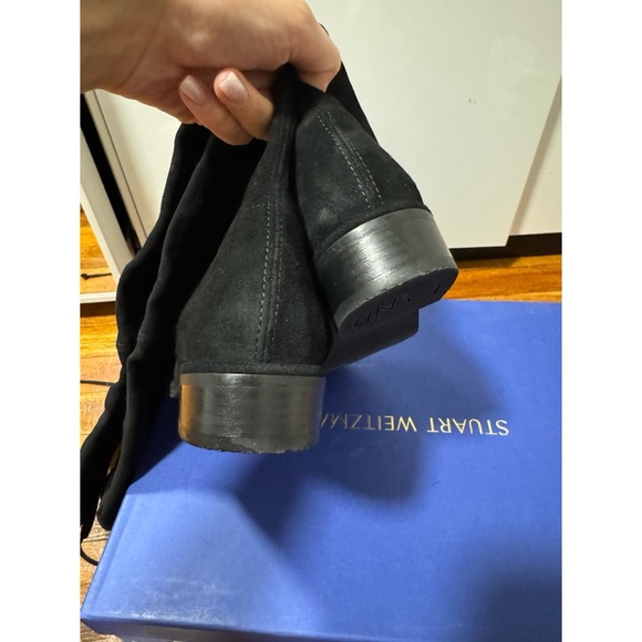 Stuart Weitzman Black Over-the-Knee Boots - Picture 9 of 10